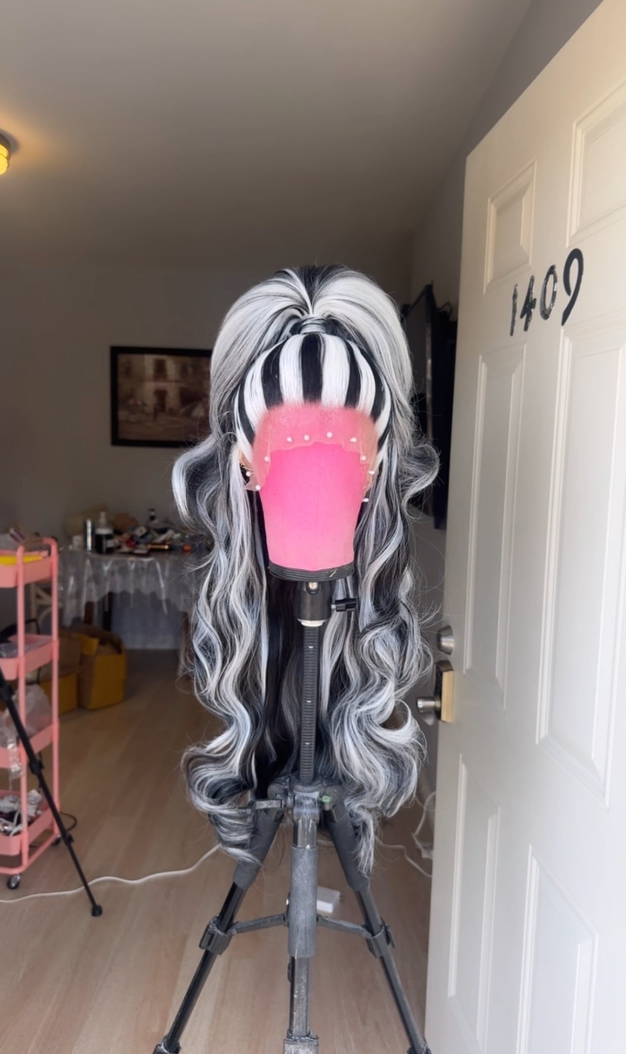 Oreo Swirl Half Up