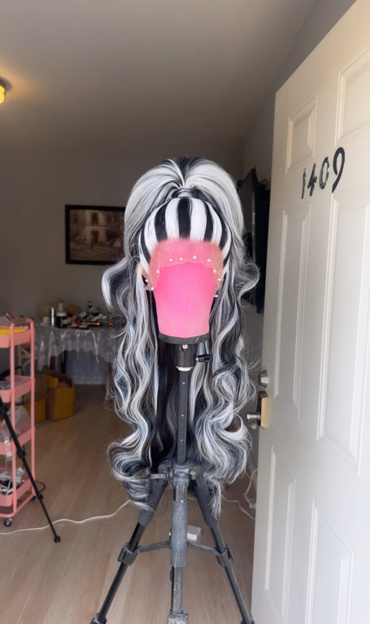 Oreo Swirl Half Up