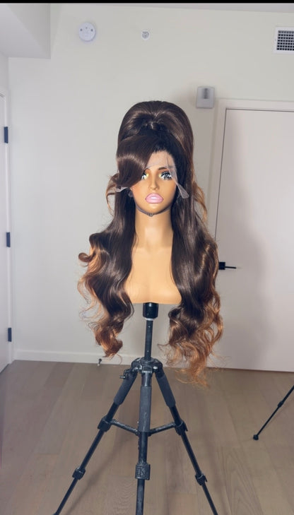 Alina Half Up w/ Bang