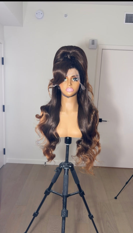 Alina Half Up w/ Bang