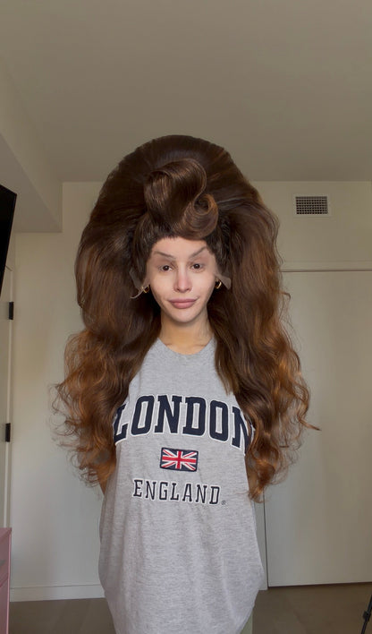 Brunette Drag Pony