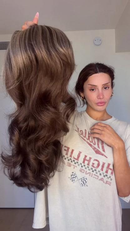 Brunette Dance Hair
