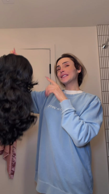 Black Dance Hair (Shorter)