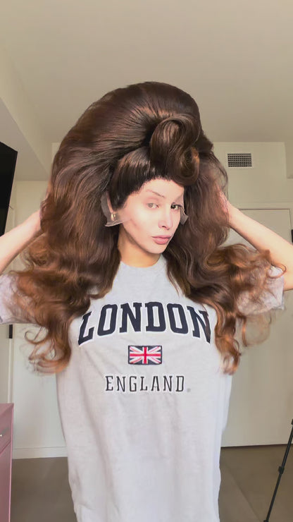 Brunette Drag Pony