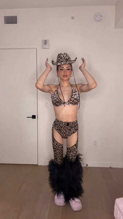 Cheetah Cowgirl Set