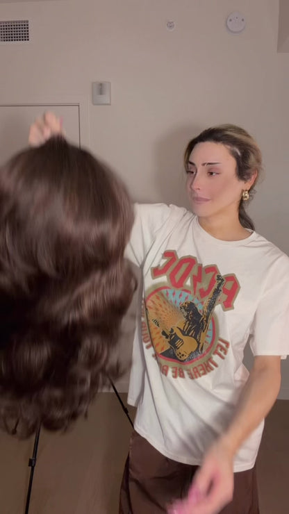 Big Brown Dance Hair