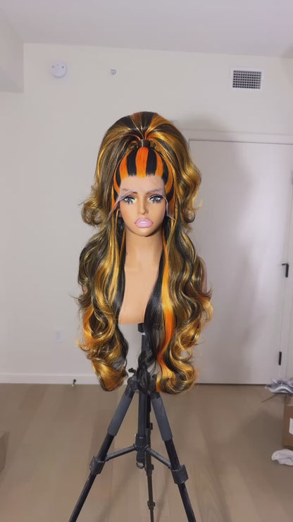 Halloween Half Up 🎃