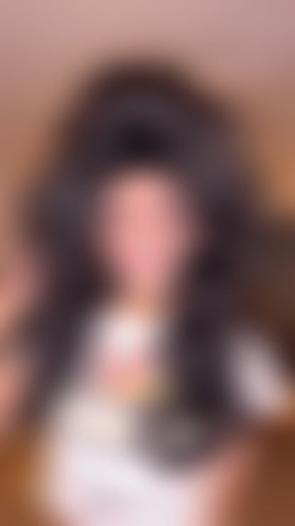 XL HALF UP TEASED OUT