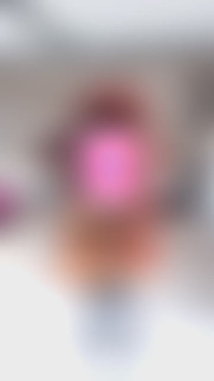 Auburn Mix Half Up Pony