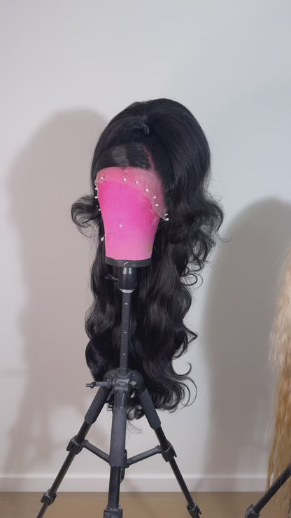 Ari Half Up Pony (Side bang)