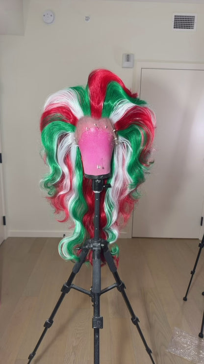 Christmas Drag Hair