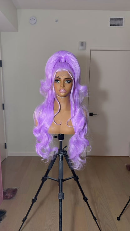 Lavender Haze Half Up